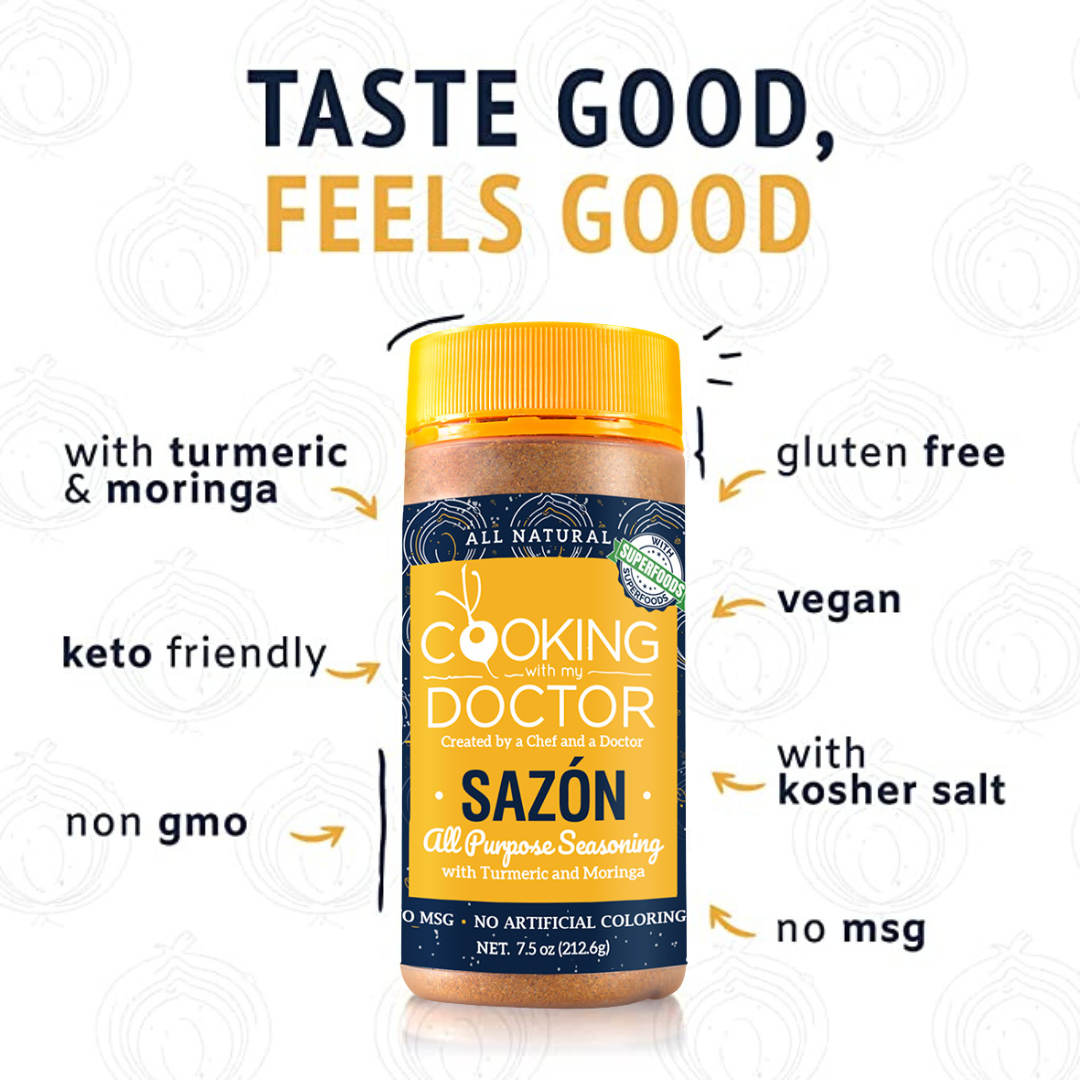 Sazón All Purpose Seasoning with Turmeric and Moringa