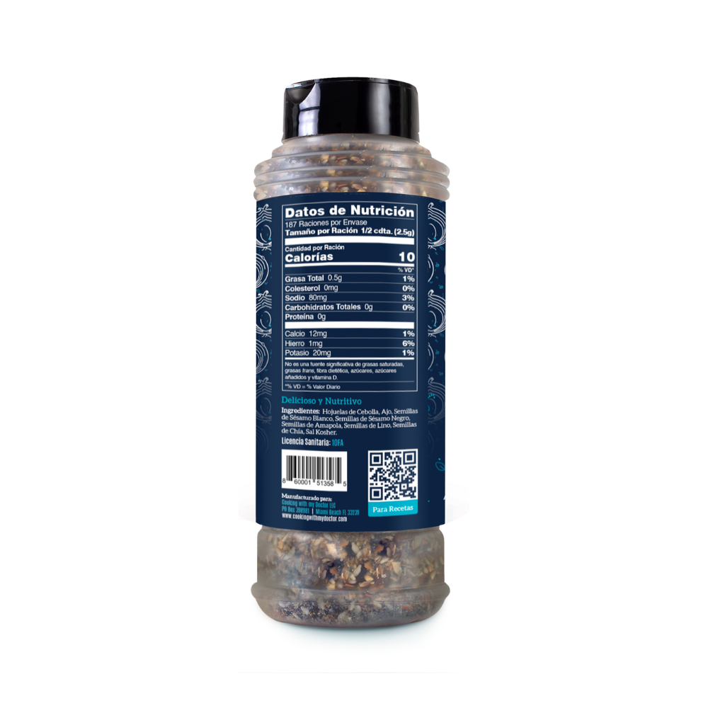 Pónselo a To´XL - Everything Bagel Seasoning with 5 Super Seeds