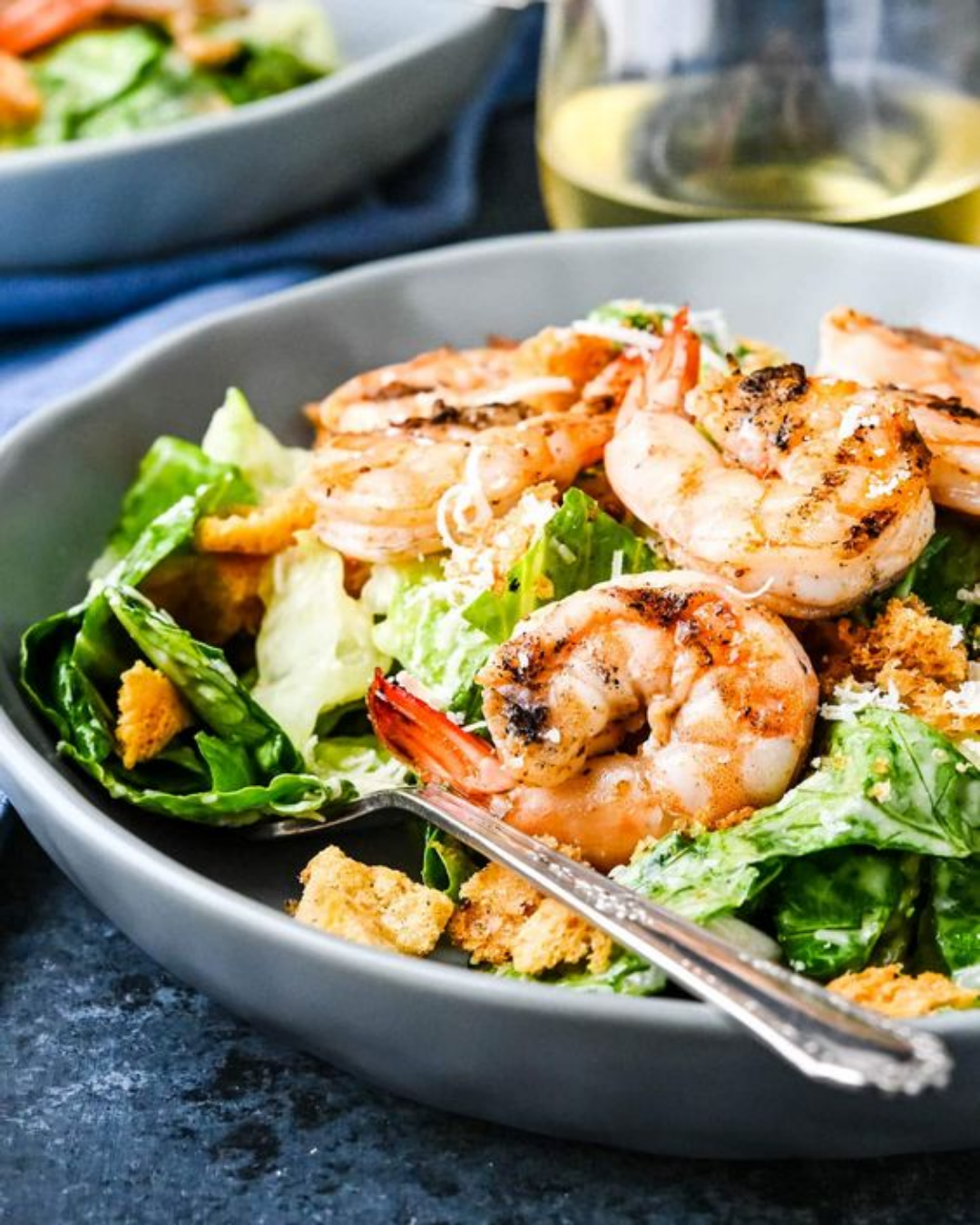 Shrimp Caesar Salad