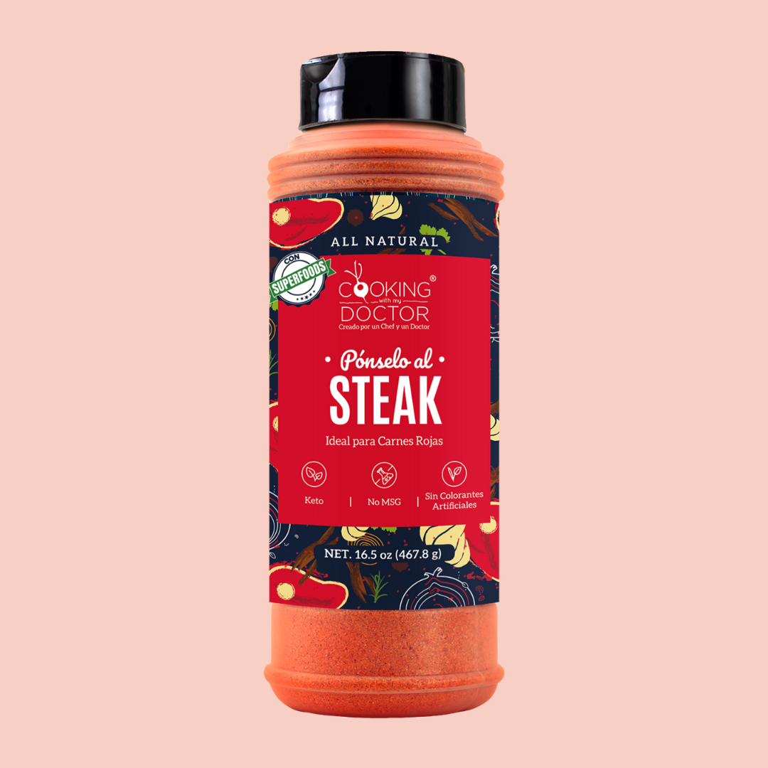 🎁 Pónselo al Steak XL - Superfood seasoning for Red Meats (100% off)