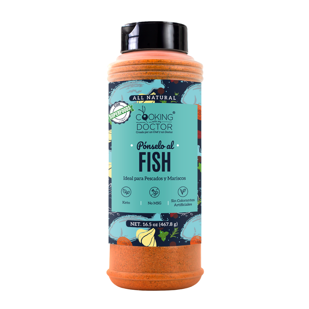 NEW 🔥 Pónselo al Fish XL - Superfood Seasoning for Fish and Seafood