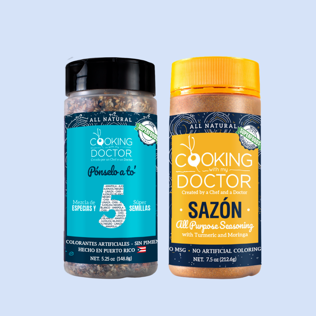 THE ALL PURPOSE & SUPER SEEDS COMBO - Everything Bagel & Sazón Bundle