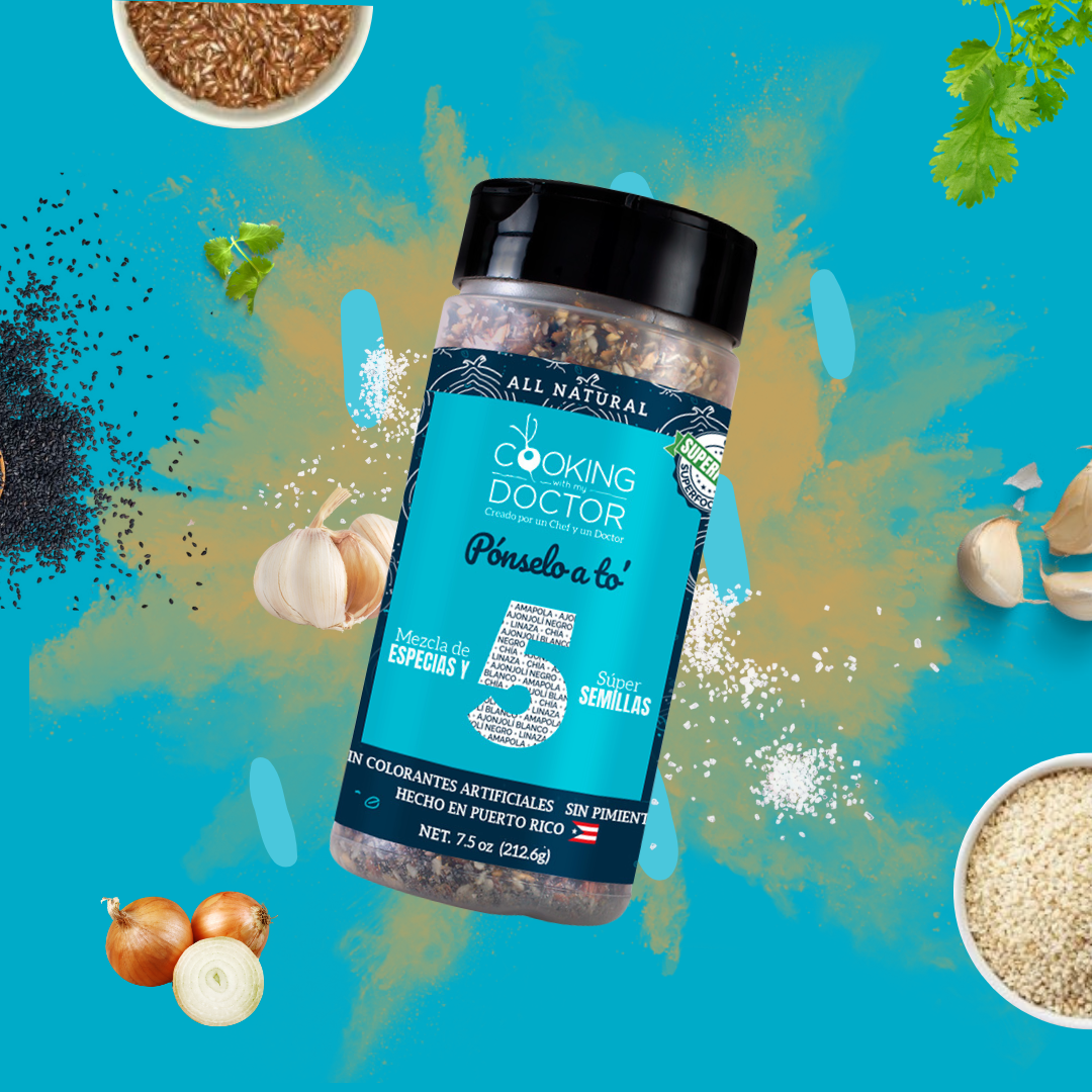 Pónselo a To´- Everything Bagel Seasoning with 5 Super Seeds