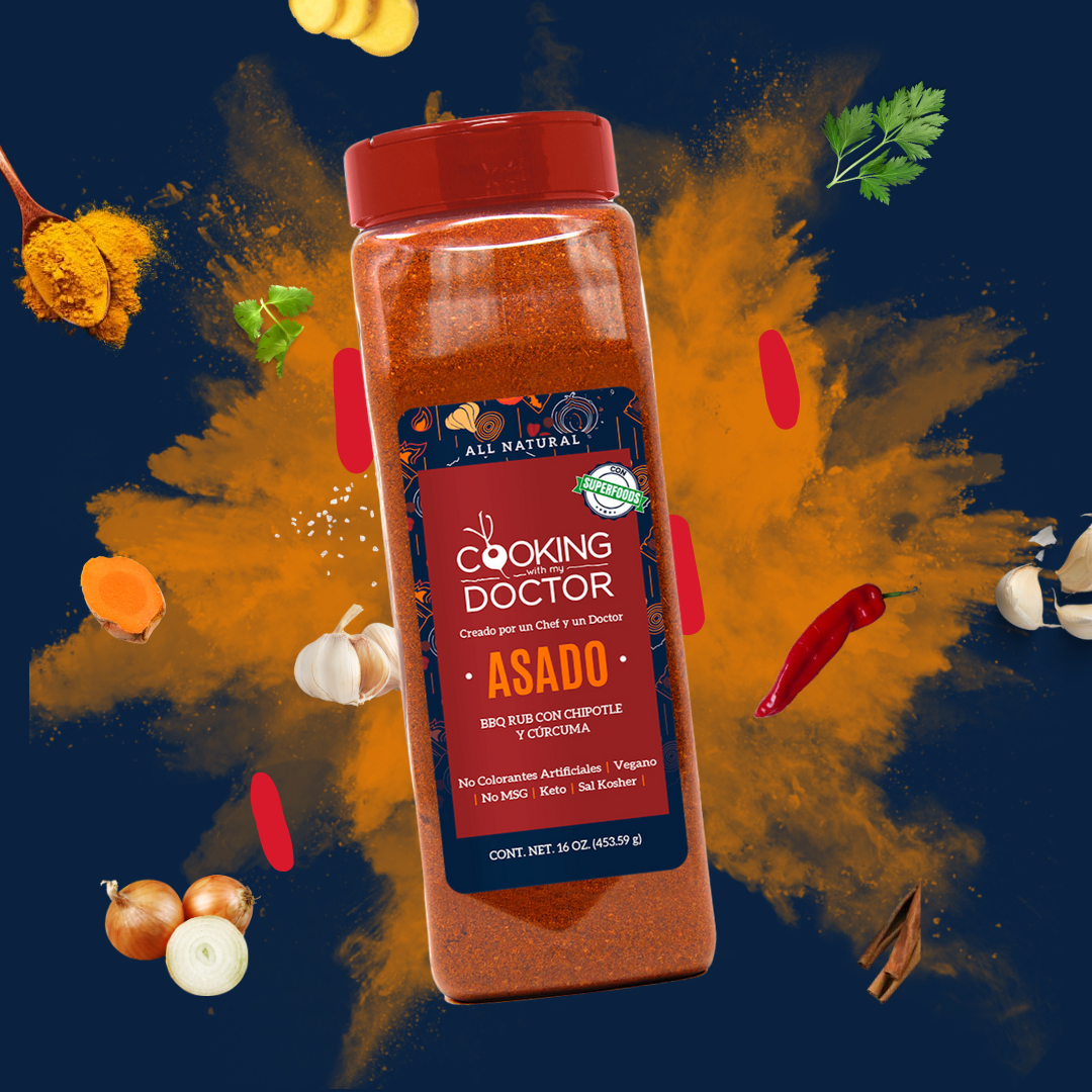 Asado BBQ Rub XL - Seasoning with Chipotle and Turmeric