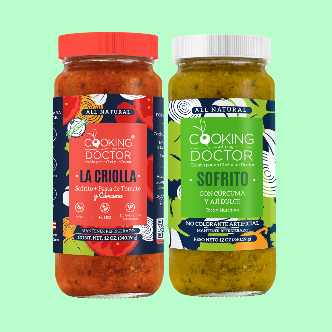 EL SABOR DE ABUELITA COMBO - La Criolla & Sofrito with Turmeric & Ají Dulce