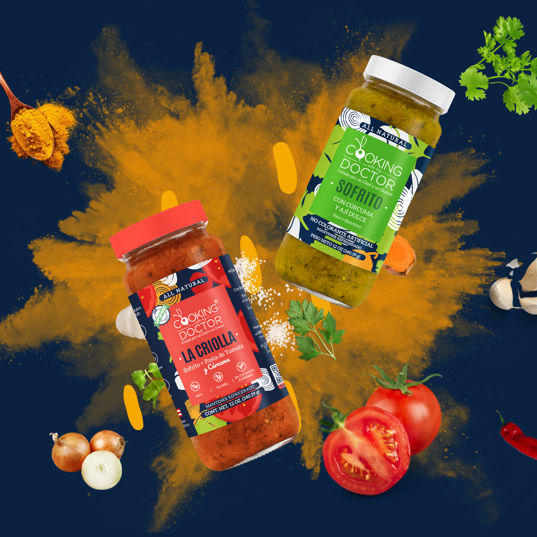 EL SABOR DE ABUELITA COMBO - La Criolla & Sofrito with Turmeric & Ají Dulce