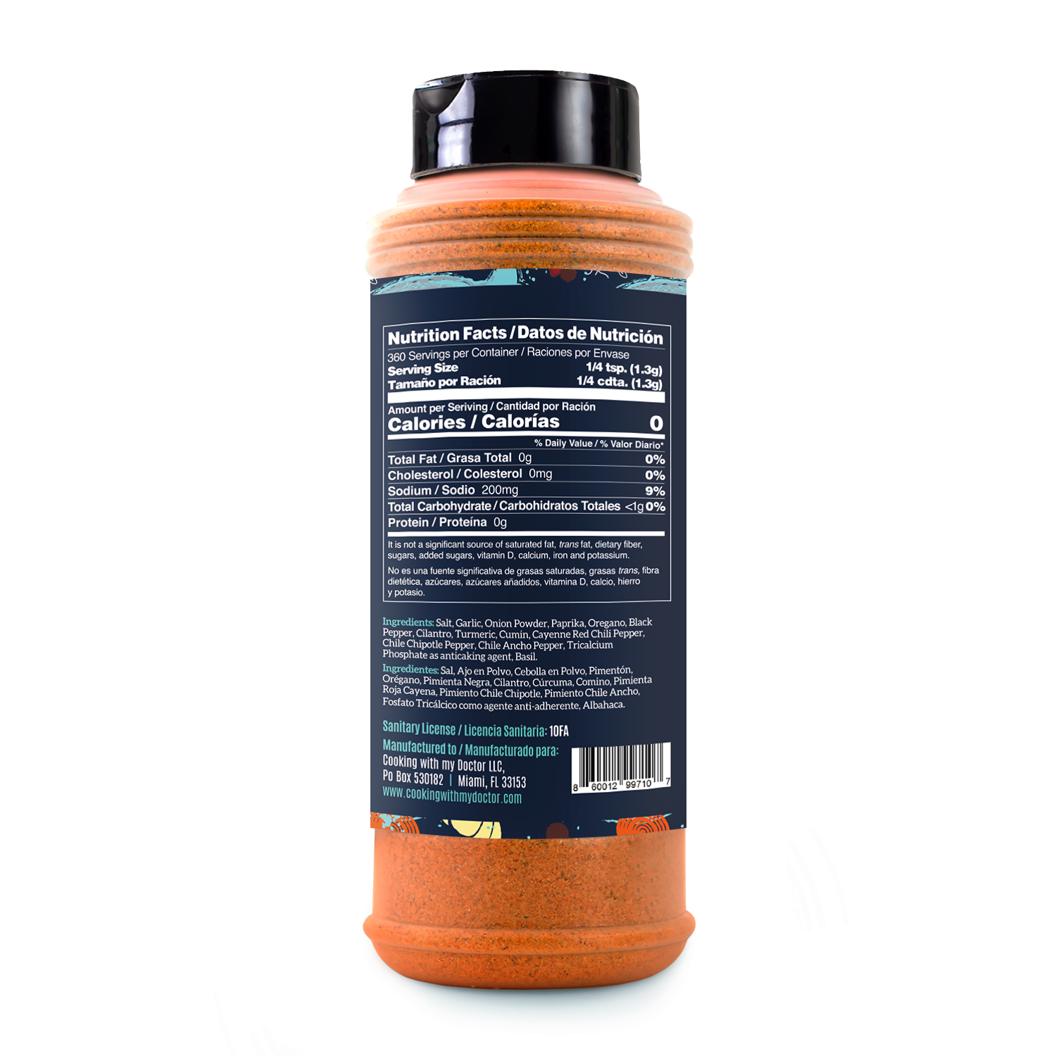 NEW 🔥 Pónselo al Fish XL - Superfood Seasoning for Fish and Seafood