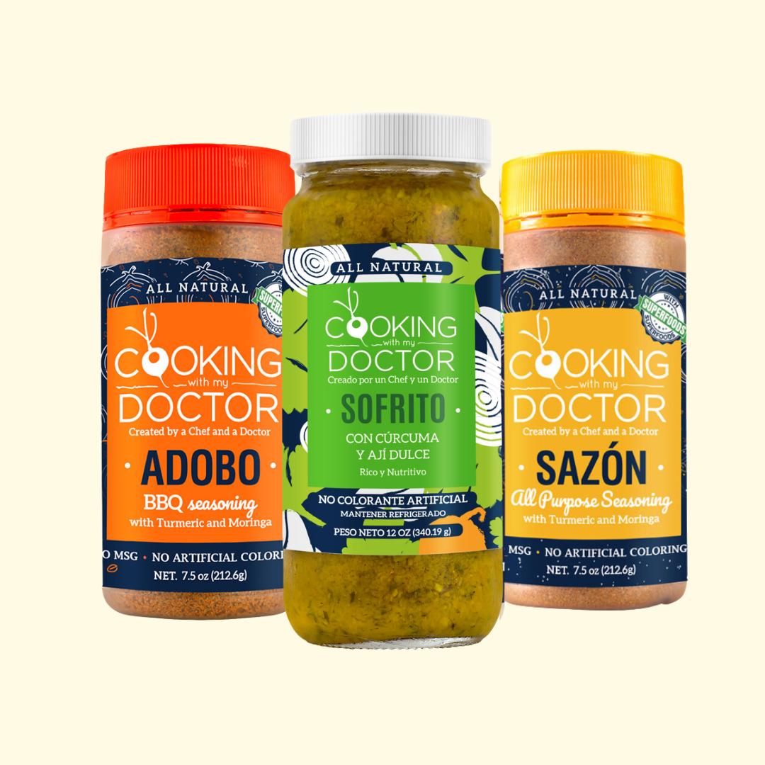 THE SABOR CRIOLLO COMBO - Sazón, Sofrito & Adobo Bundle